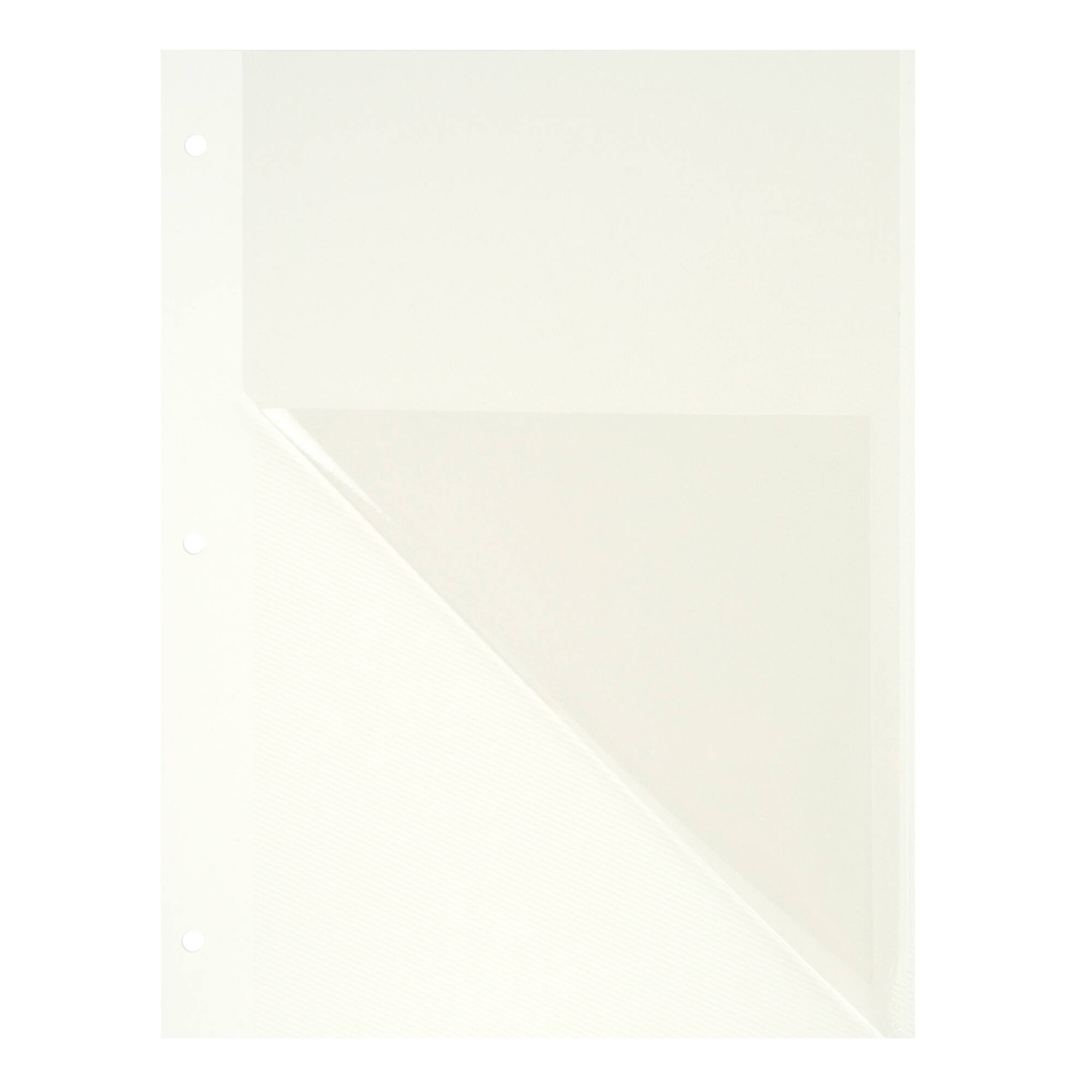 8" x 10.5" White Photo Album Refills, 30ct. by Recollections®